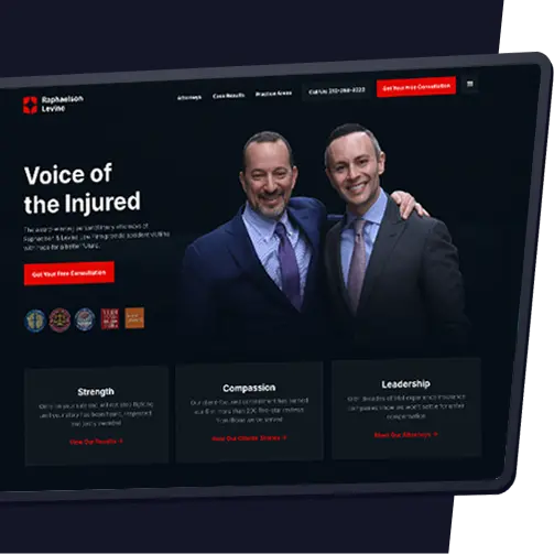 law firm wordpress website by John Empuerto